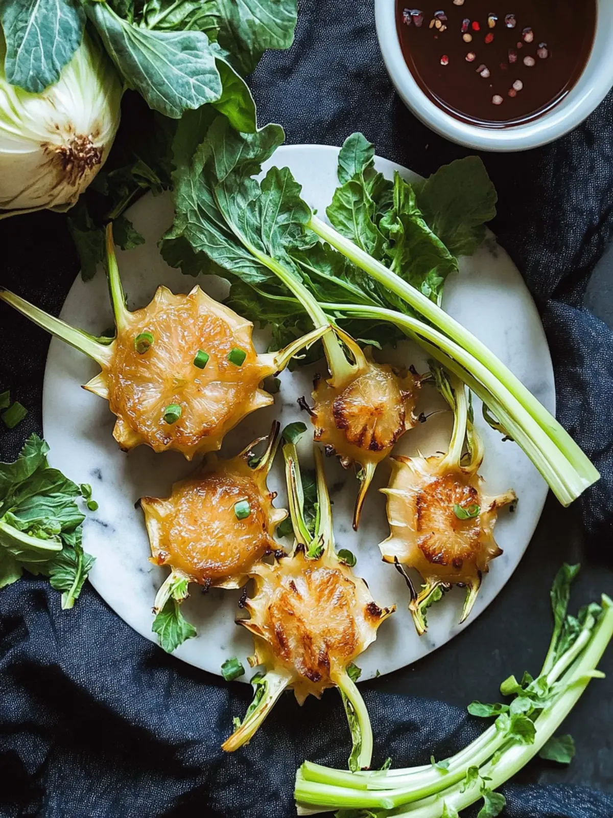 Crispige Kohlrabi Gemüsefrikadellen für den perfekten Snack 4 Kohlrabi Gemüsefrikadellen