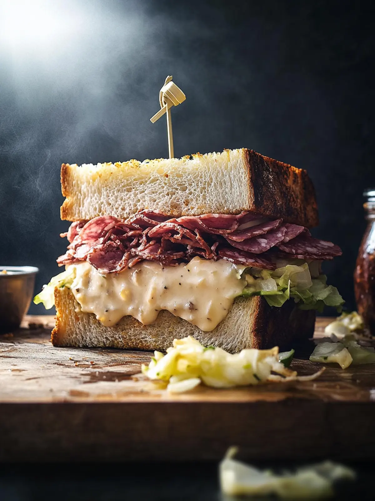 Klassisches Reuben-Sandwich: Schneller Genuss für zuhause 3 Reuben-Sandwich