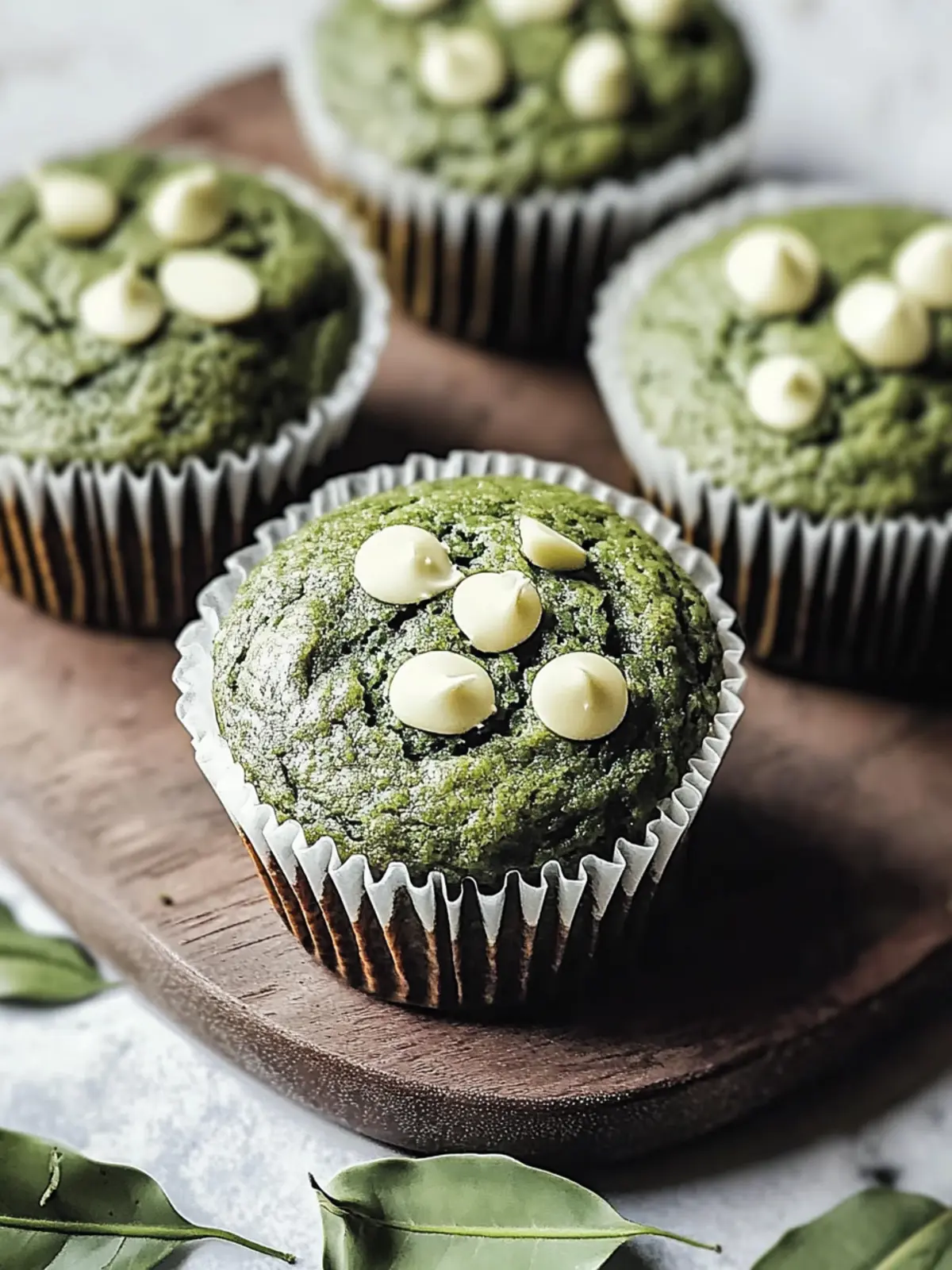 Weiche Schokoladen-Matcha-Muffins – Schnell & Verführerisch 3 weiche Schokoladen-Matcha-Muffins