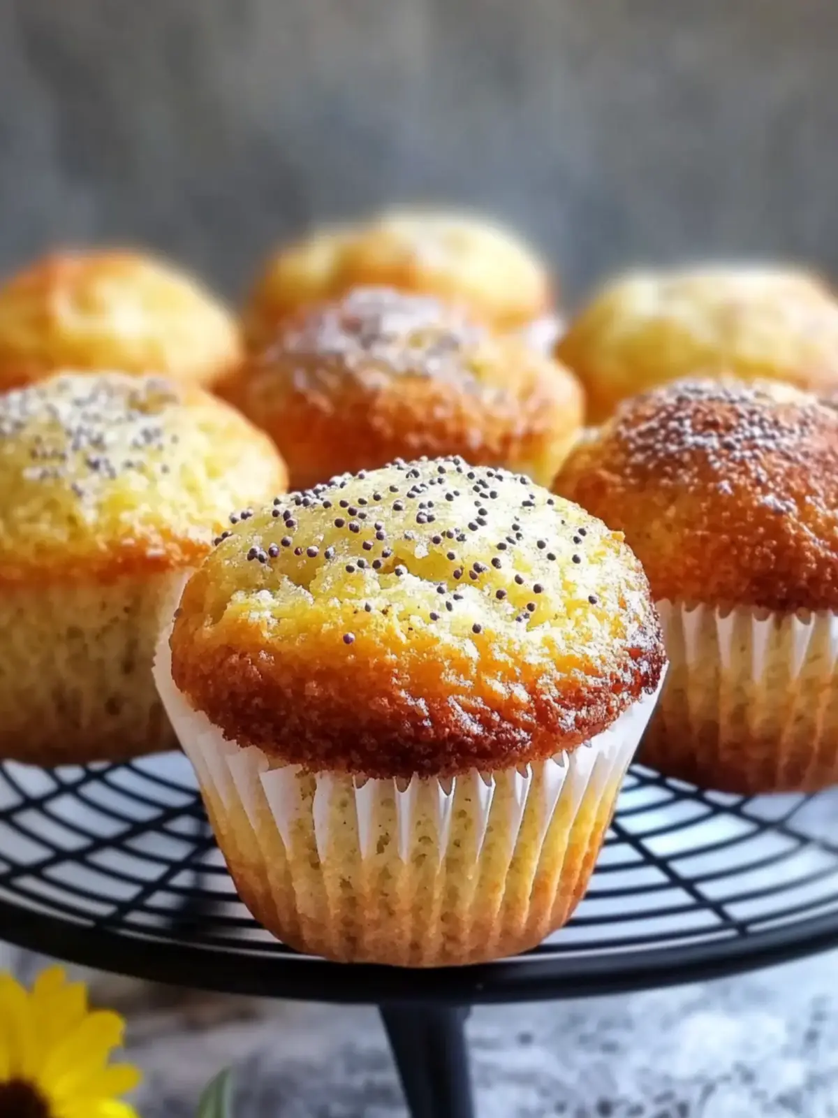 Zitronenmohnmuffins: Frischer Genuss für jeden Morgen 2 ZITRONENMohnMUFFINS