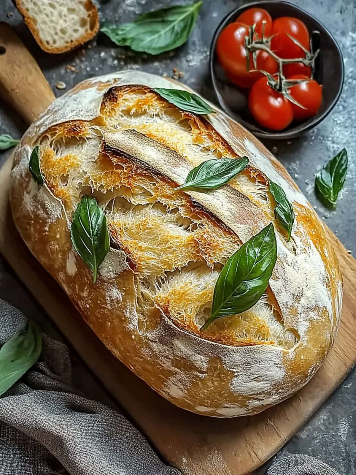 Krustiges italienisches Brot: Einfach selbst backen und genießen 2 Krustiges italienisches Brot