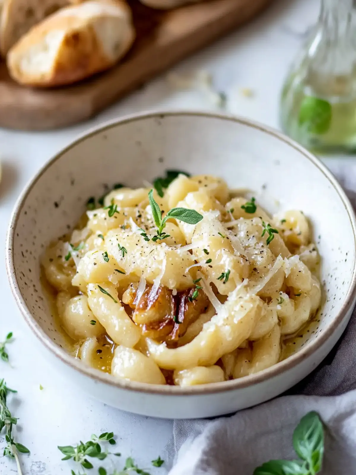 Einfach gebackene französische Zwiebelgnocchi – Komfort für Zuhause 4 Einfach gebackene französische Zwiebelgnocchi