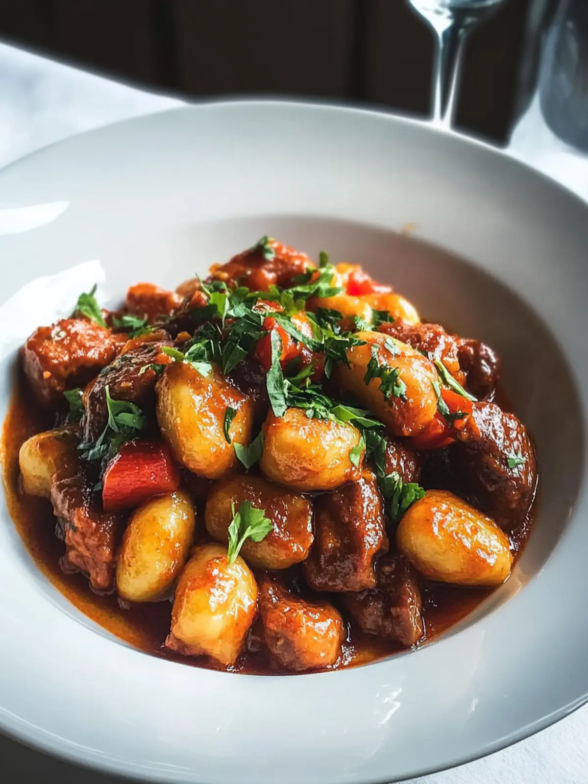 Wärmender Gnocchi-Gulasch für die perfekte Wohlfühlzeit 2 Gnocchi-Gulasch