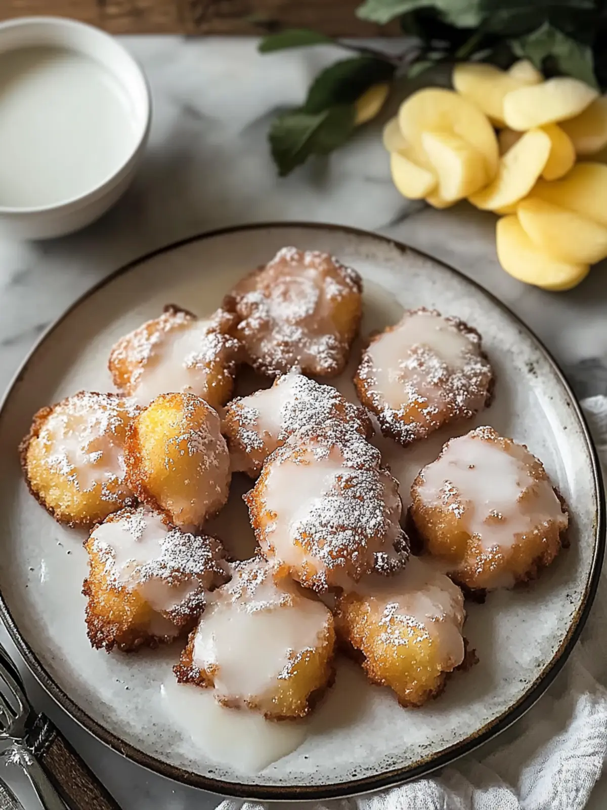 Mandelnmehl Apfelkrapfen: Gesundes Frühstück mit Genussfaktor 3 Mandelnmehl Apfelkrapfen