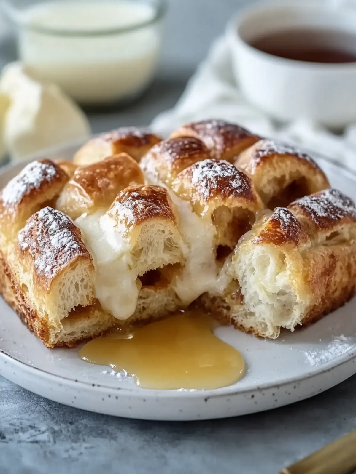 Zimtschnecken French Toast Auflauf für den perfekten Brunch 2 Zimtschnecken French Toast Auflauf