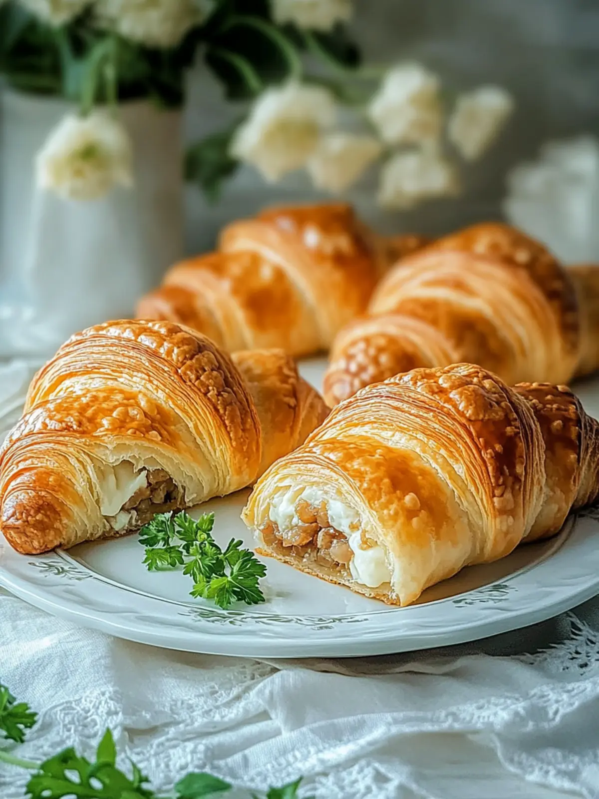 Wurst Frischkäse Croissants: Doppelt lecker und schnell gemacht 5 Wurst Frischkäse Croissants