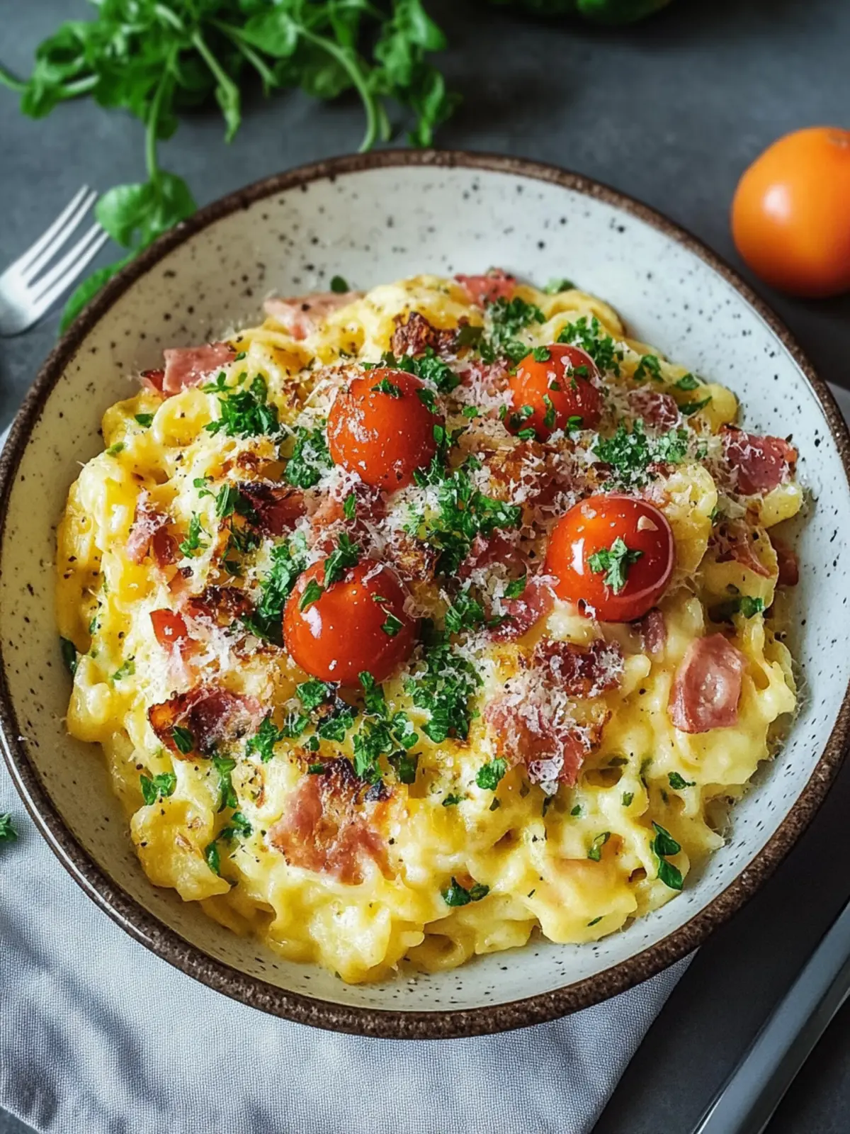 Spätzle-Auflauf mit Gemüse