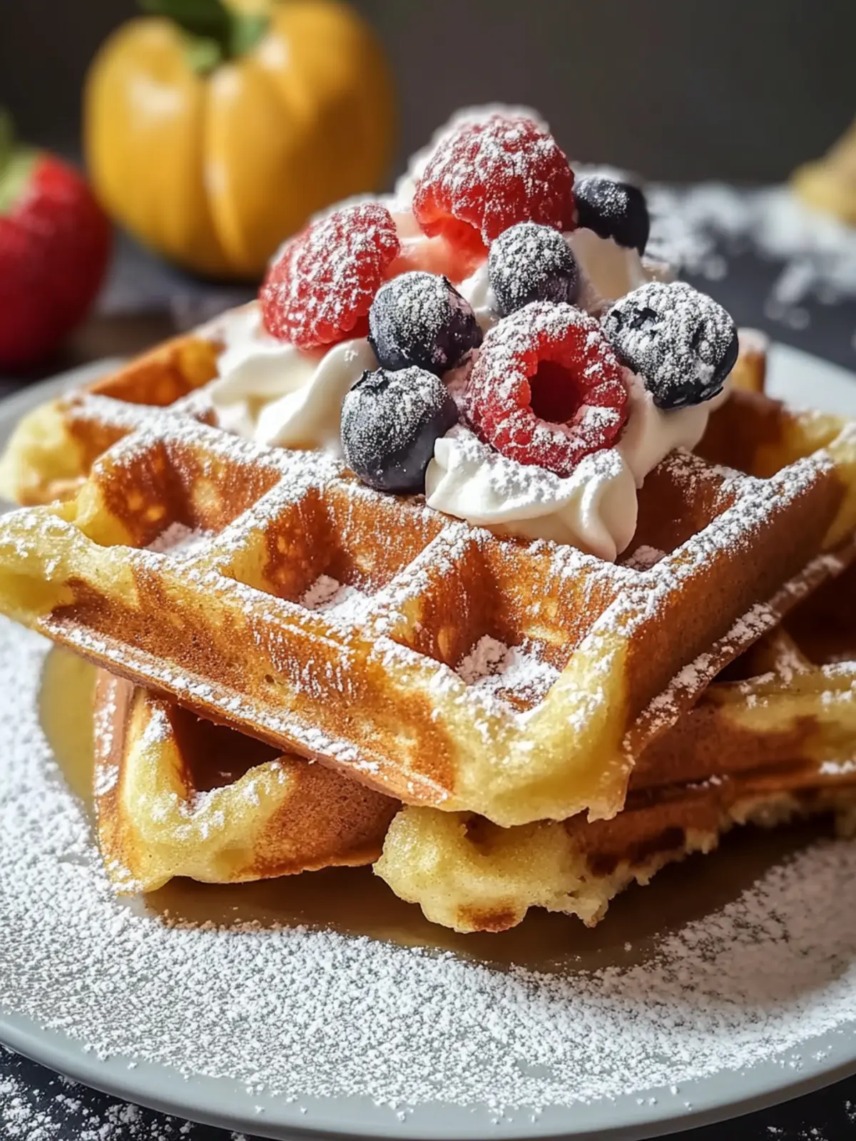 Kürbisgewürz-Churro-Waffeln