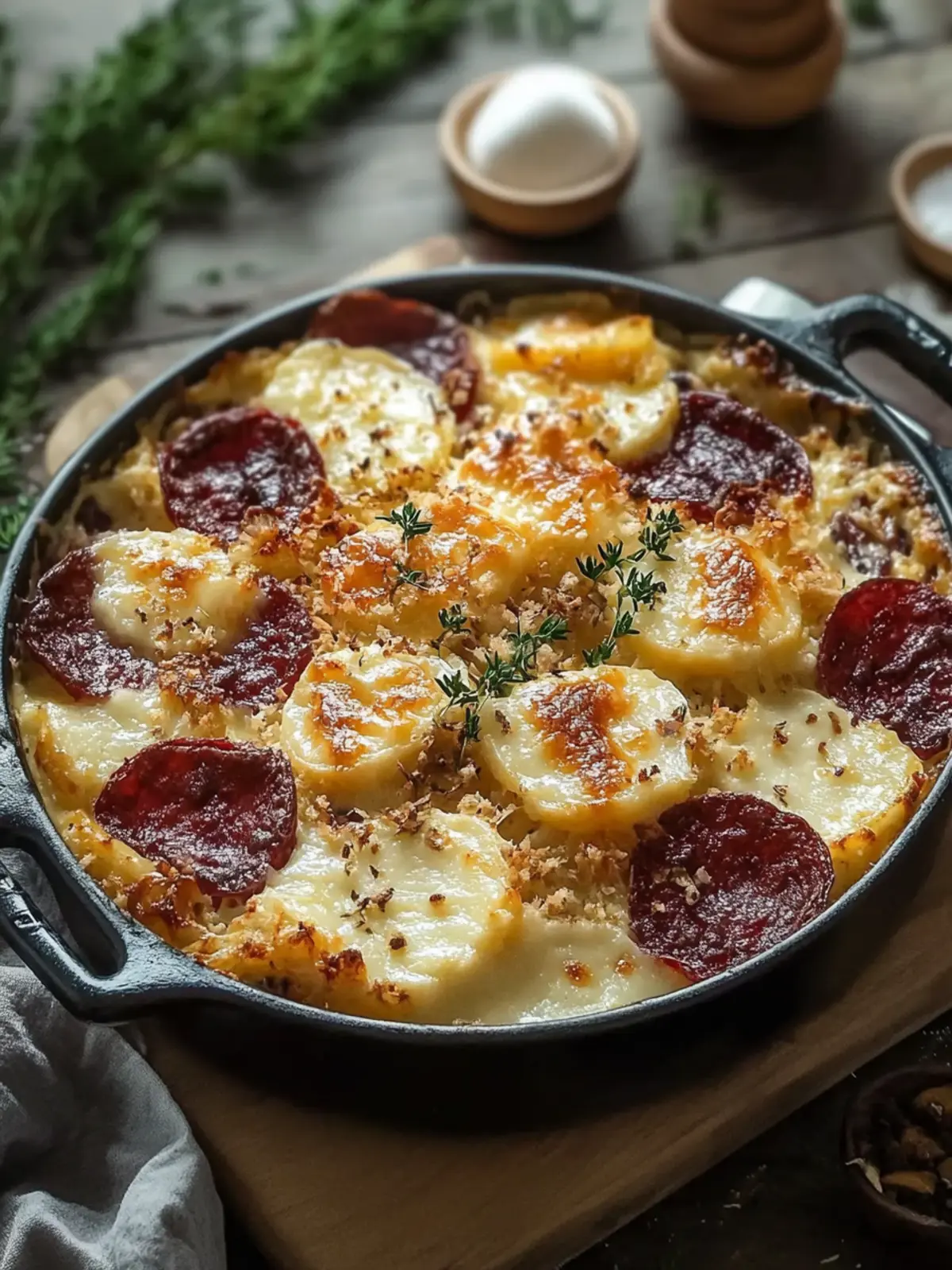 Rote-Bete-Gratin mit Ziegenkäse: Ein warmer Genuss für Herbstabende 4 Rote-Bete-Gratin mit Ziegenkäse