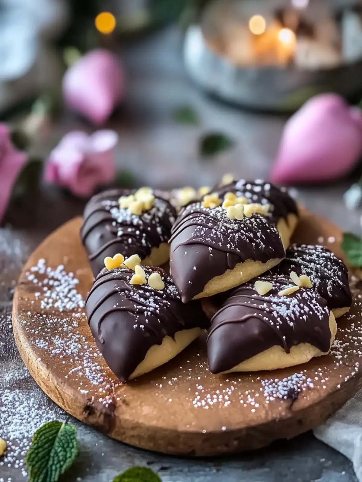 Schokoladengefüllte Blätterteigsterns für süße Genussmomente 4 Schokoladengefüllte Blätterteigsterns