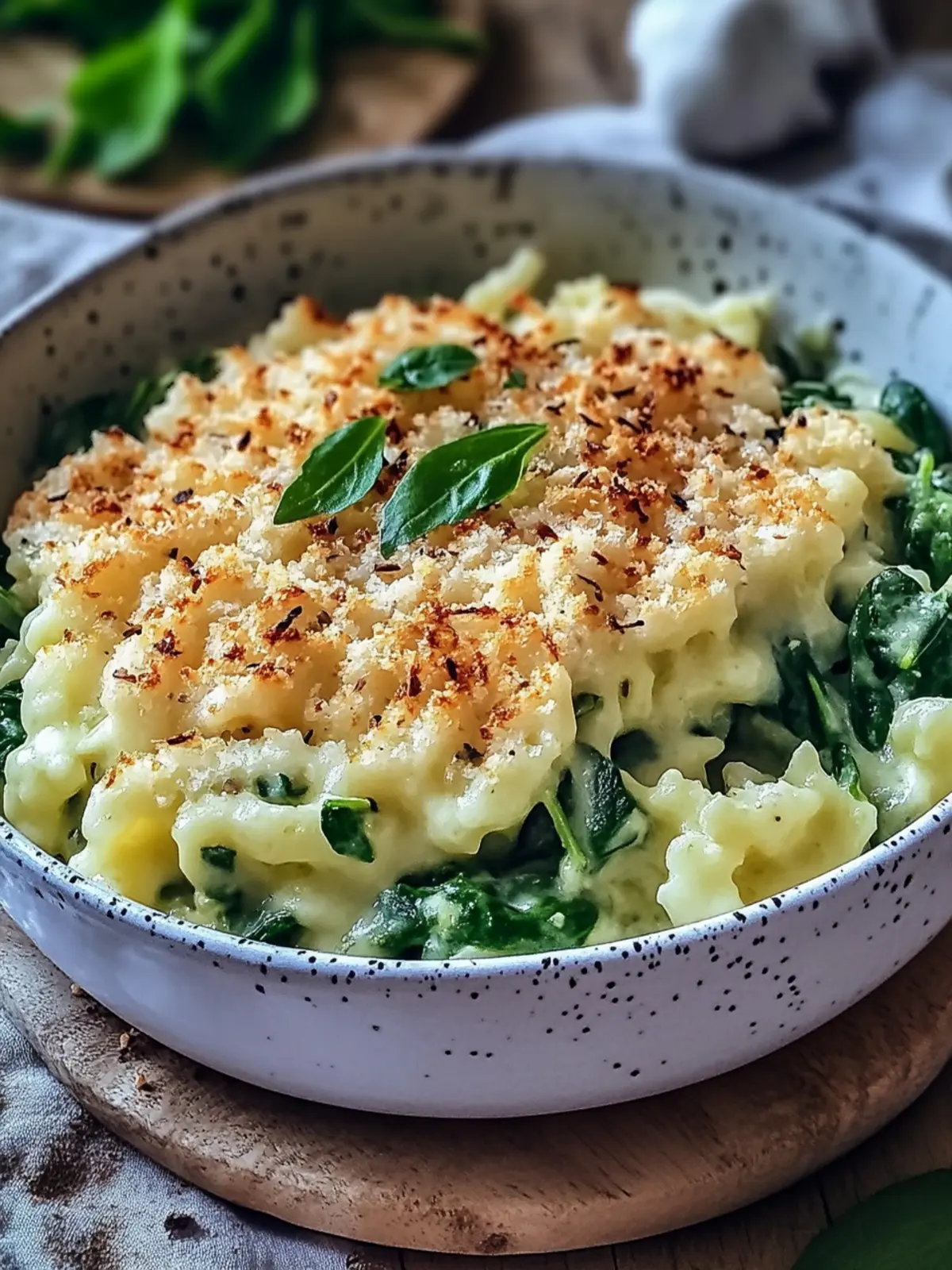 Spinat-Spätzle mit Käsekruste – Der ultimative Genuss für Zuhause 2 Spinat-Spätzle mit einer Käsekruste