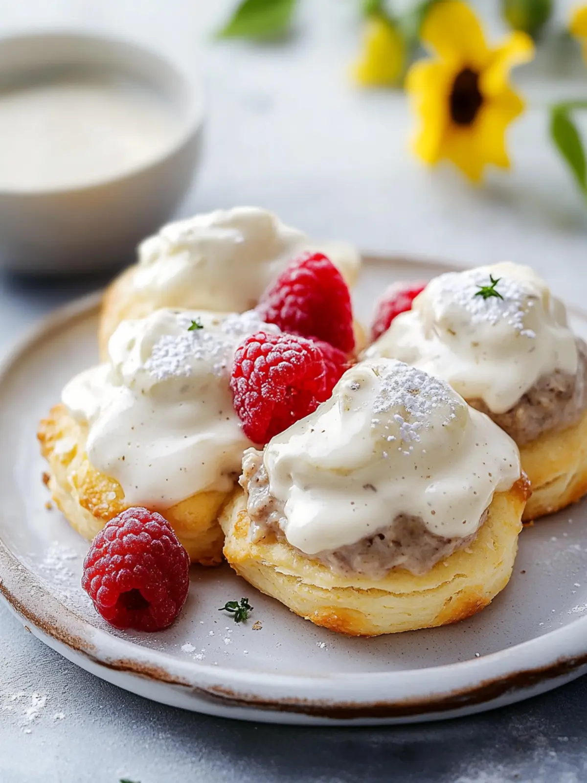 Südstaaten-Stil Kekse & Wurstsoße: Dein perfektes Frühstückscomfort 4 Südstaaten-Stil Kekse & Wurstsoße