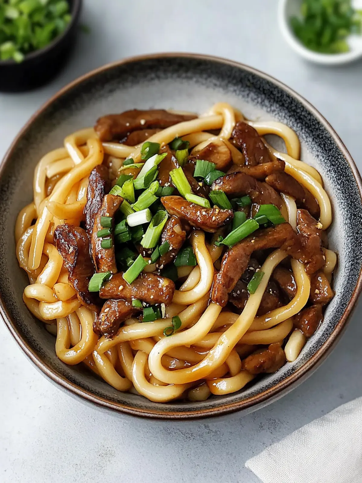 Klassisches Rindfleisch Udon Pfannengericht in 20 Minuten 5 Klassisches Rindfleisch Udon Pfannengericht