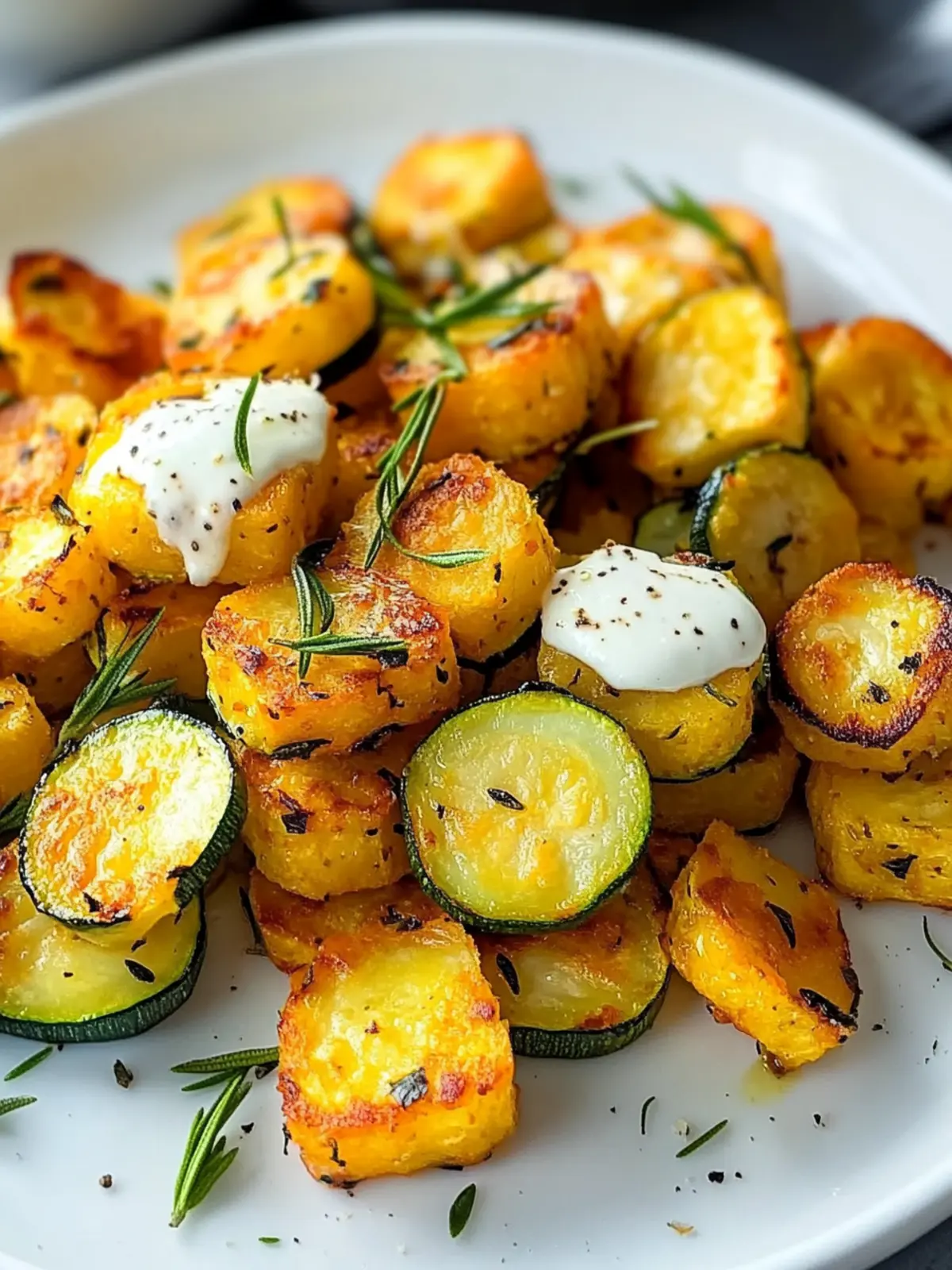 Gebackene Süßkartoffel und Zucchini Tots – Gesund und Lecker 4 Gebackene Süßkartoffel und Zucchini