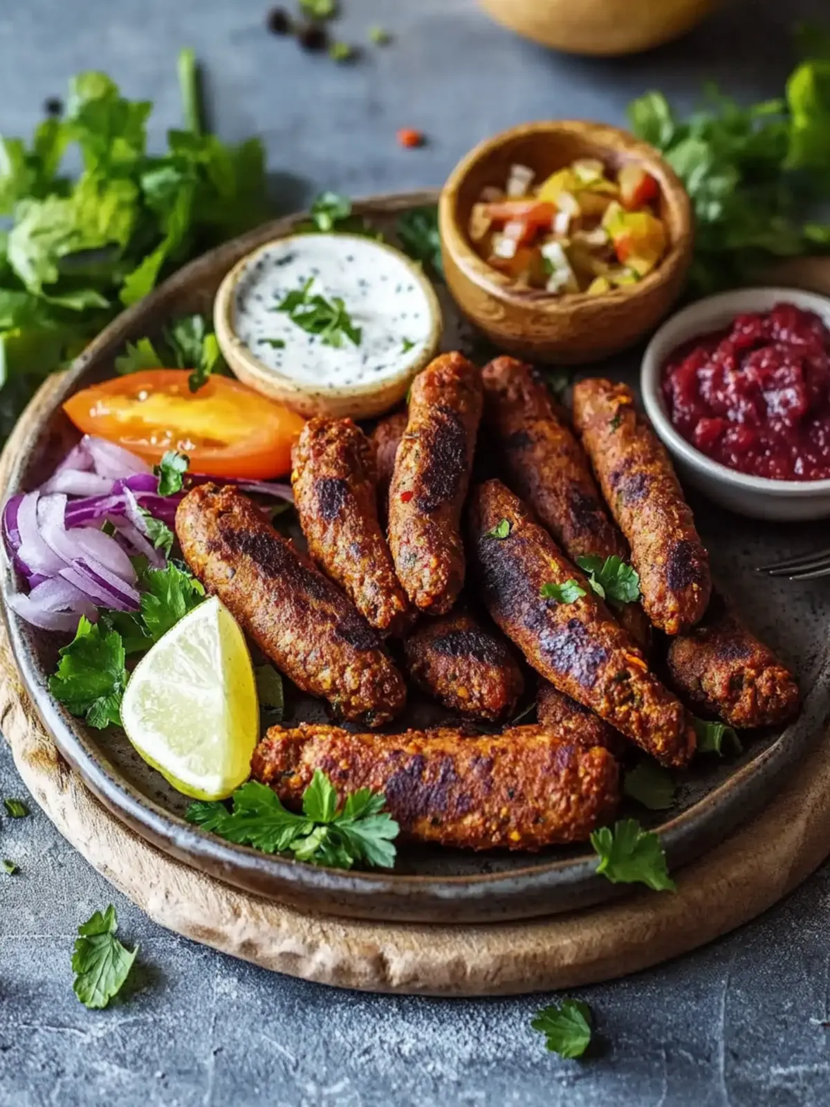 Veganes Cevapcici aus der Heißluftfritteuse – Knusprig gut! 2 veganes cevapcici aus der Heißluftfritteuse