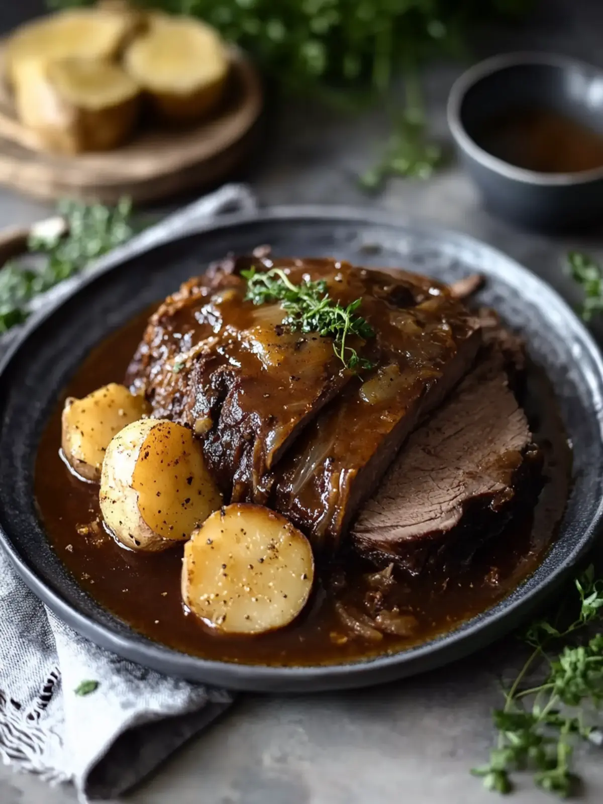 Saftiger Mamas Sauerbraten - Der Geschmack der Kindheit 4 Mamas Sauerbraten