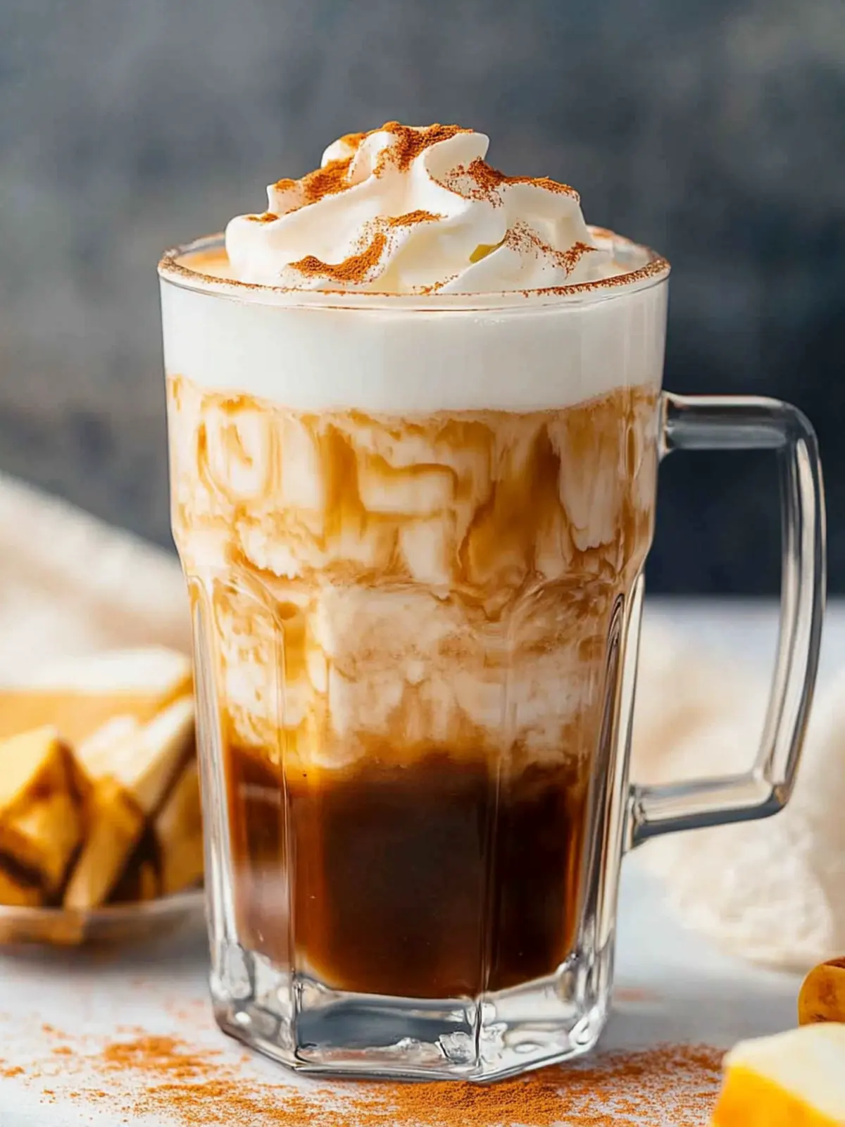 Cremiger Eiskalter Kürbisgewürz Latte – Vegane Herbstfreude 3 Cremiger Eiskalter Kürbisgewürz Latte