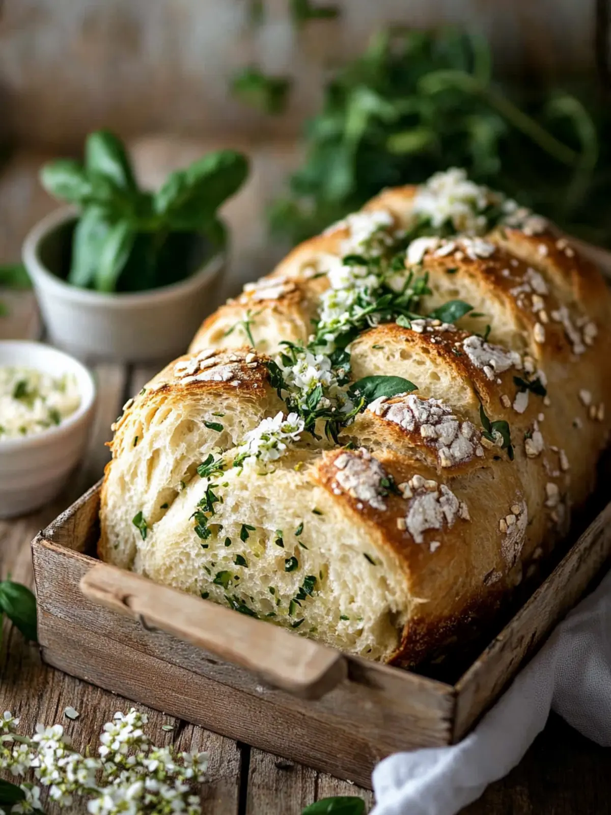 Wilder Knoblauch Zupfbrot für den perfekten Brunch Spaß 2 Wilder Knoblauch Zupfbrot