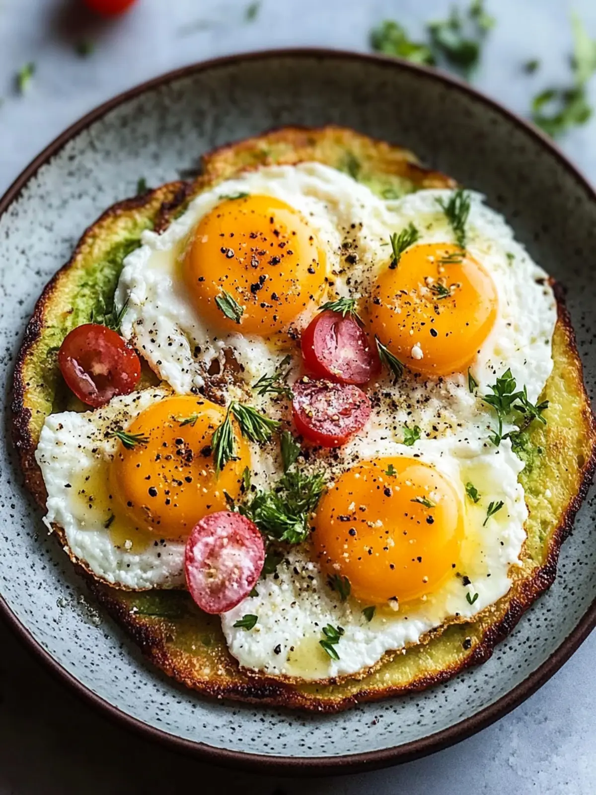 Krosse Feta Brat-Eier: Das schnelle Frühstückserlebnis 4 Krosse Feta Brat-Eier