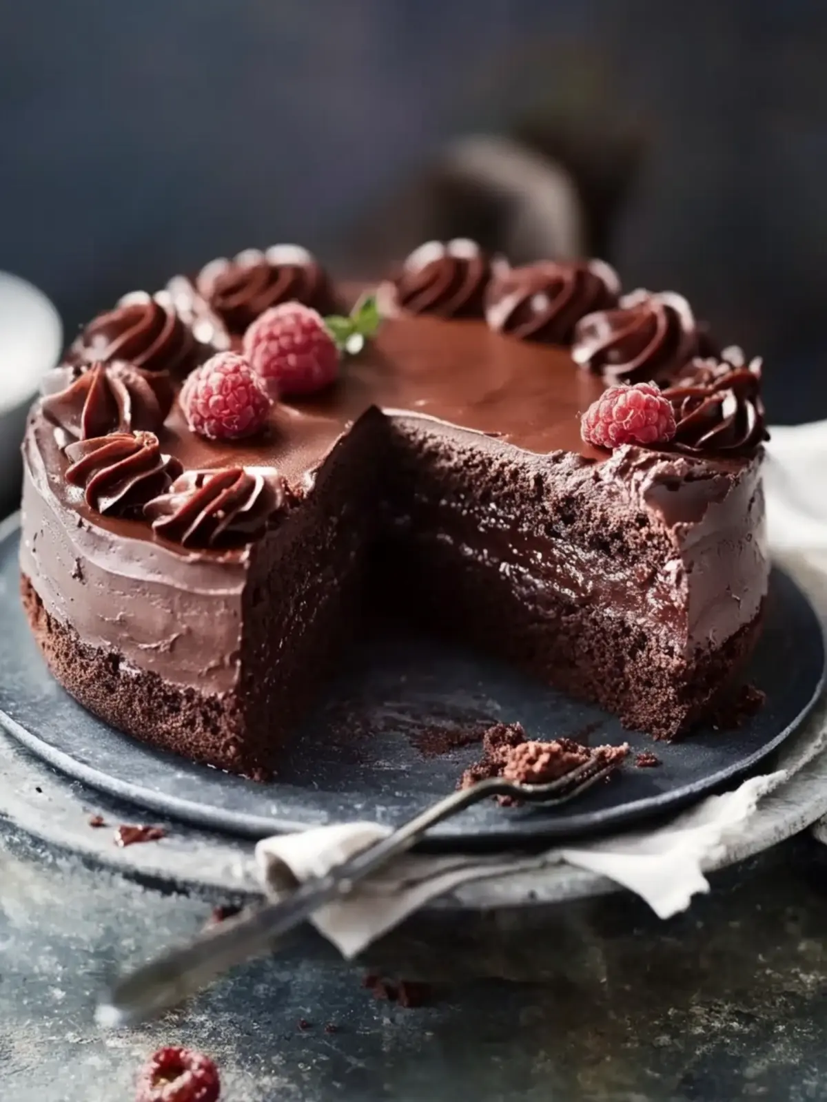 Schokoladenfudgekuchen