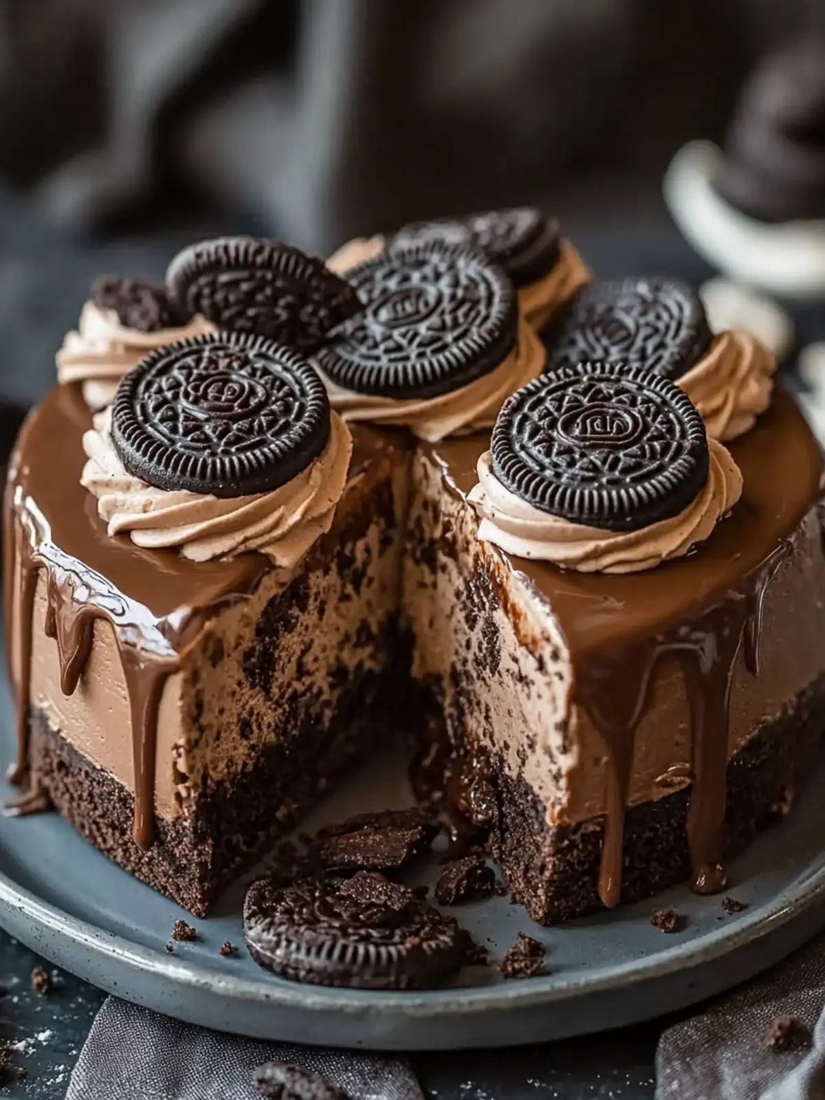 Kein Backen Oreo Nutella Käsekuchen Traum