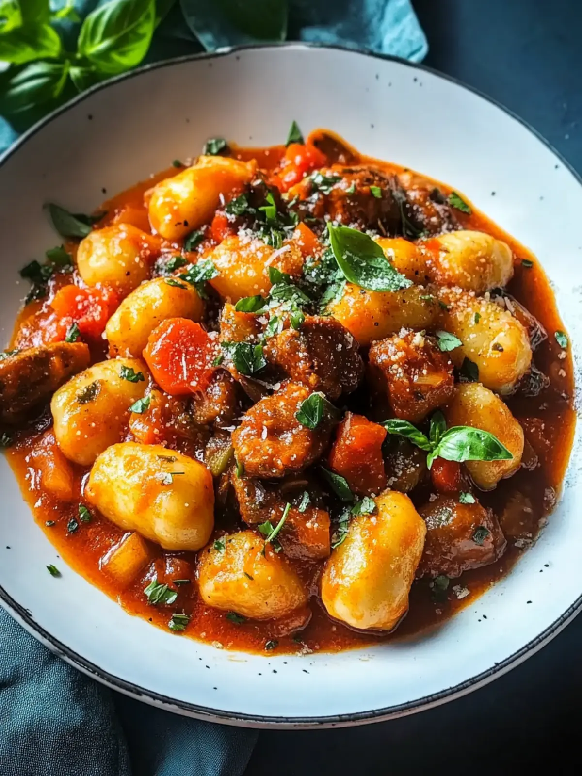 Wärmender Gnocchi-Gulasch für die perfekte Wohlfühlzeit 4 Gnocchi-Gulasch