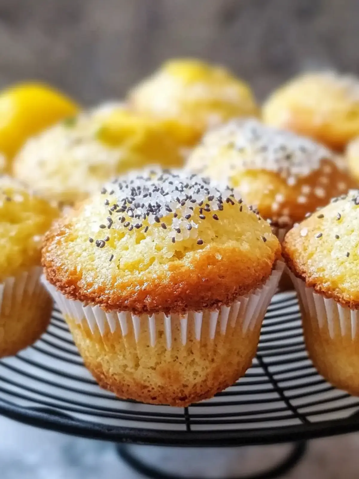 Zitronenmohnmuffins: Frischer Genuss für jeden Morgen 5 ZITRONENMohnMUFFINS
