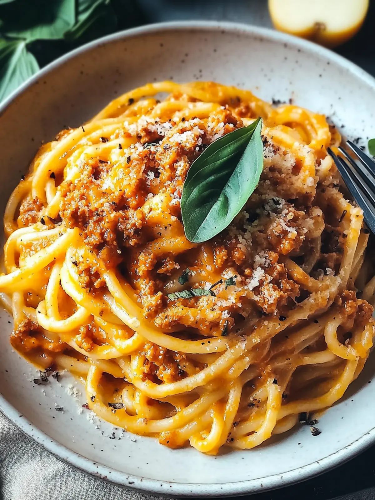 Kürbis Bolognese: Herzhaftes Comfort-Food für den Herbst 4 Kürbis Bolognese