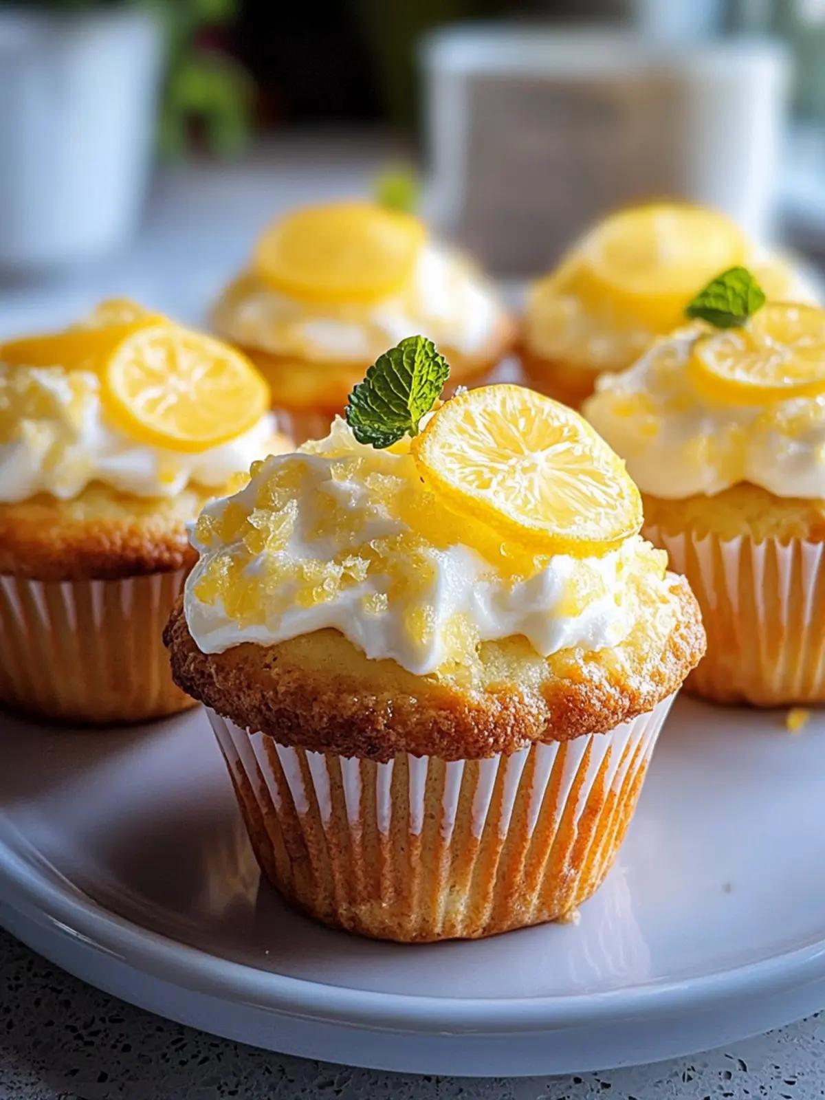 Muffins mit Zitronenschale und Joghurt – Saftig und lecker 3 Muffins mit Zitronenschale und Joghurt