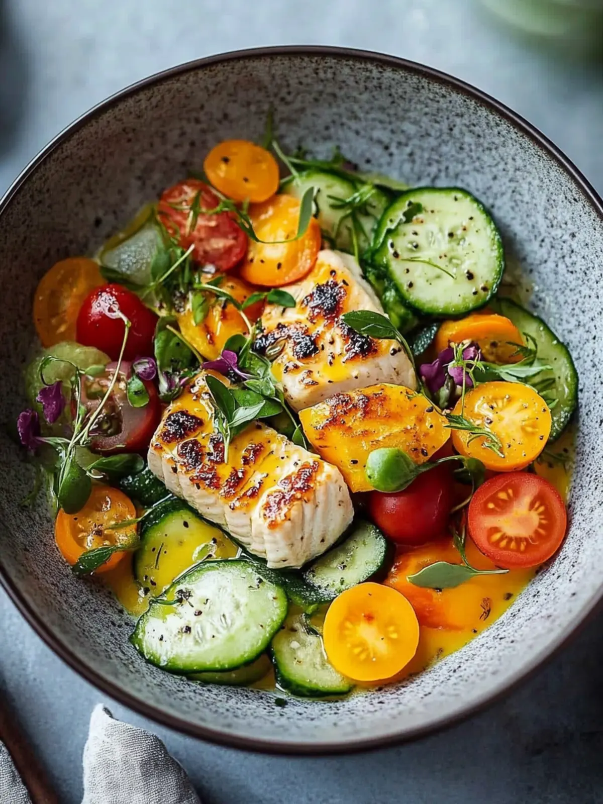 Bunte geröstete Gemüse treffen auf cremige Sauce – Gesund genießen 5 Bunte geröstete Gemüse treffen auf cremige Sauce