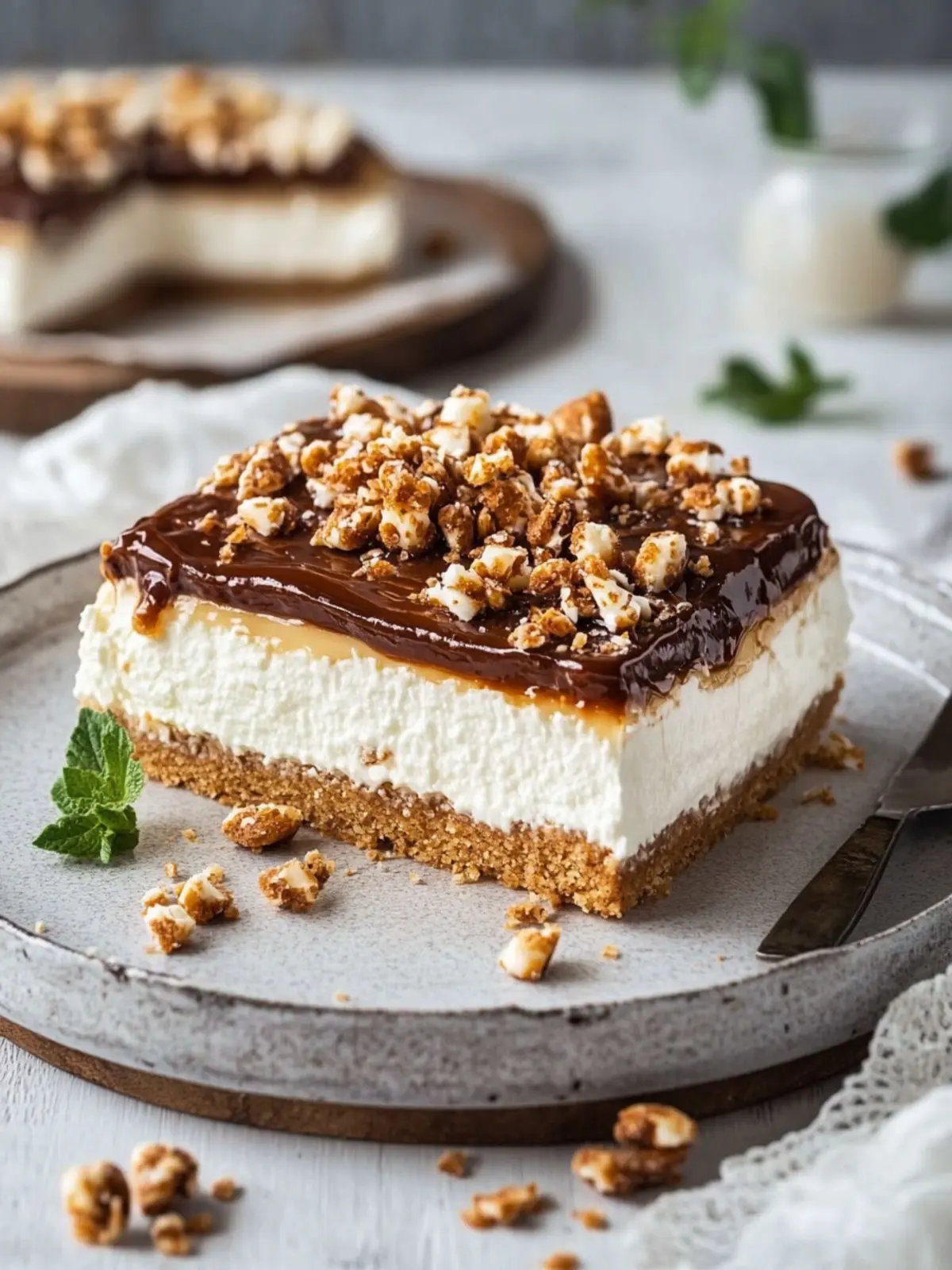 Ohne-Backen Butterkekskuchen mit gesüßter Kondensmilchkaramell genießen 2 Ohne-Backen Butterkekskuchen mit gesüßter Kondensmilchkaramell