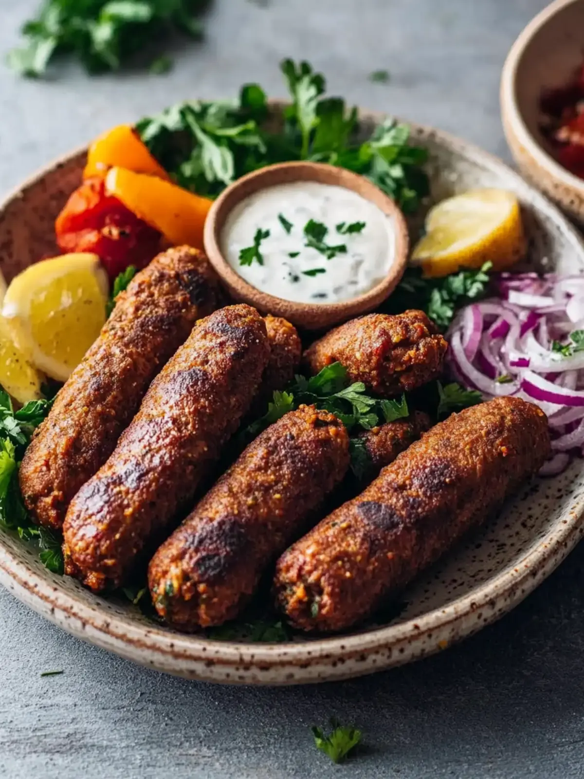 Veganes Cevapcici aus der Heißluftfritteuse – Knusprig gut! 4 veganes cevapcici aus der Heißluftfritteuse