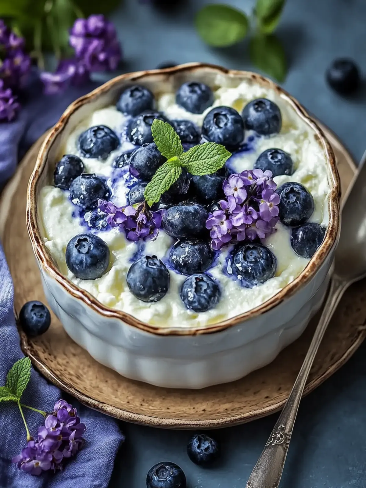 Blaubeer-Hüttenkäse-Frühstücksauflauf: Protein kommt ins Spiel 2 Blaubeer-Hüttenkäse-Frühstücksauflauf