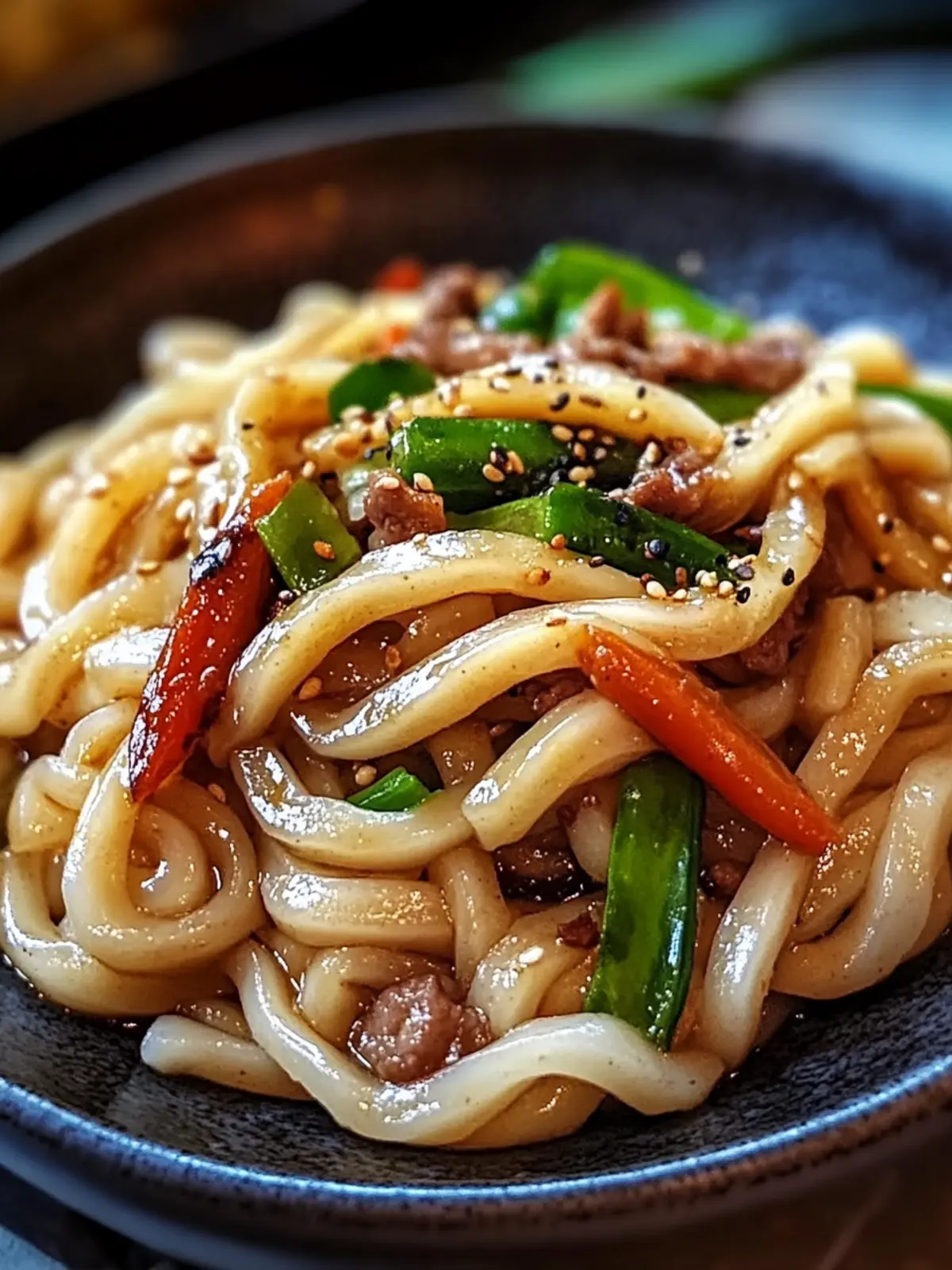 Schwarzer Pfeffer Rindfleisch Udon: Schnell und Einfach Genießen 2 Schwarzer Pfeffer Rindfleisch Udon