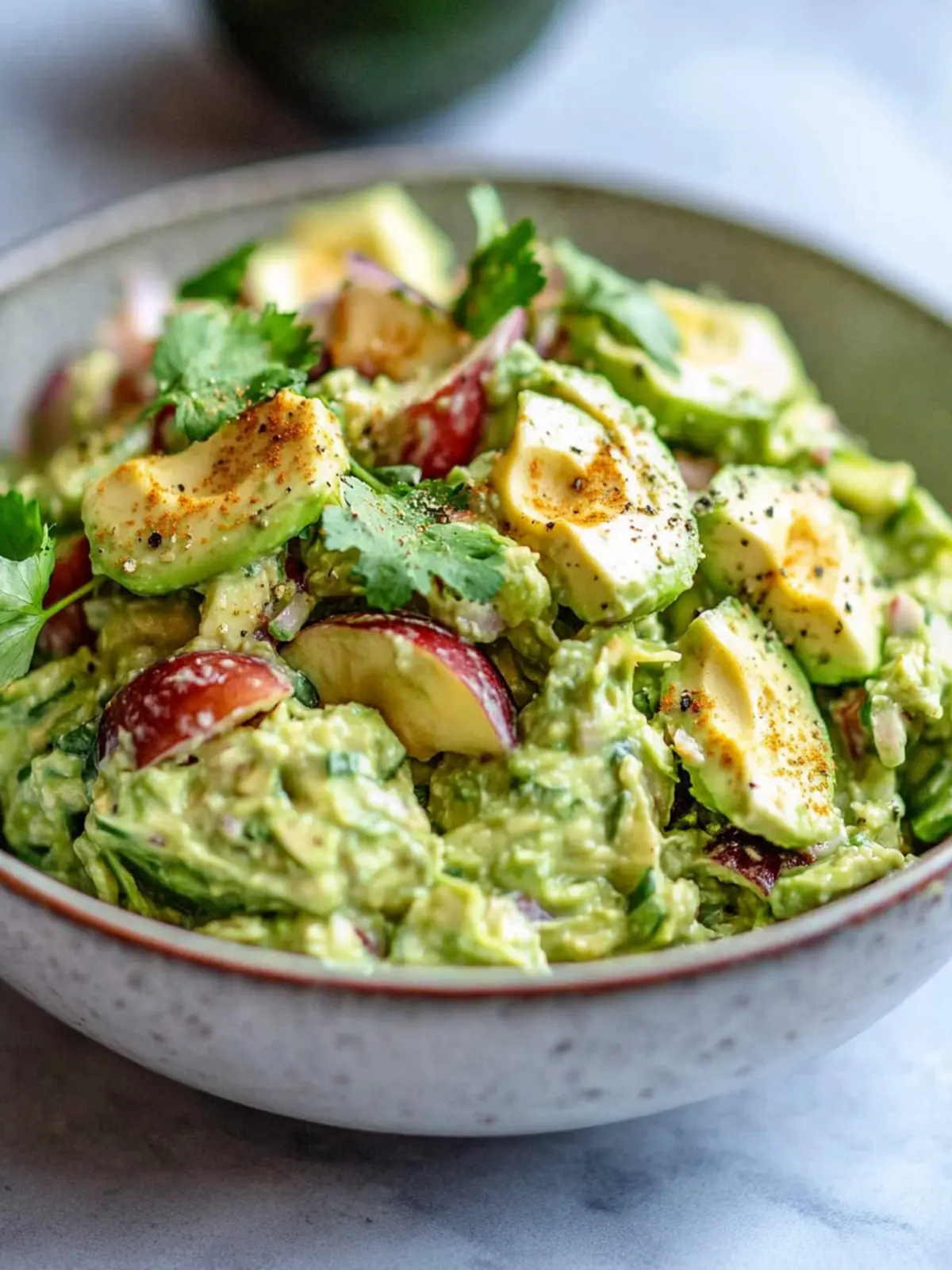 Erstaunlicher 32g Protein Avocado Hähnchensalat für Fitness-Fans 2 Erstaunlicher 32g Protein Avocado Hähnchensalat