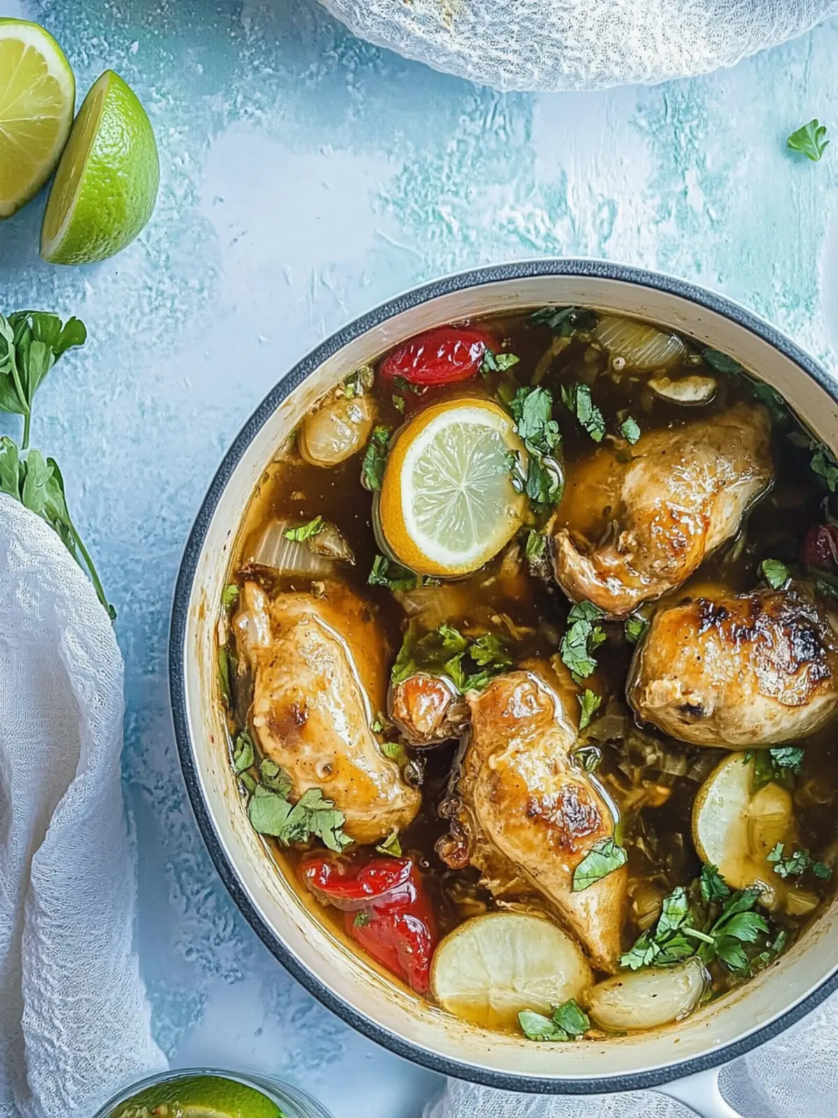 Dominikanisches geschmortes Hühnchen – Ein Geschmackserlebnis für Zuhause 4 Dominikanisches geschmortes Hühnchen