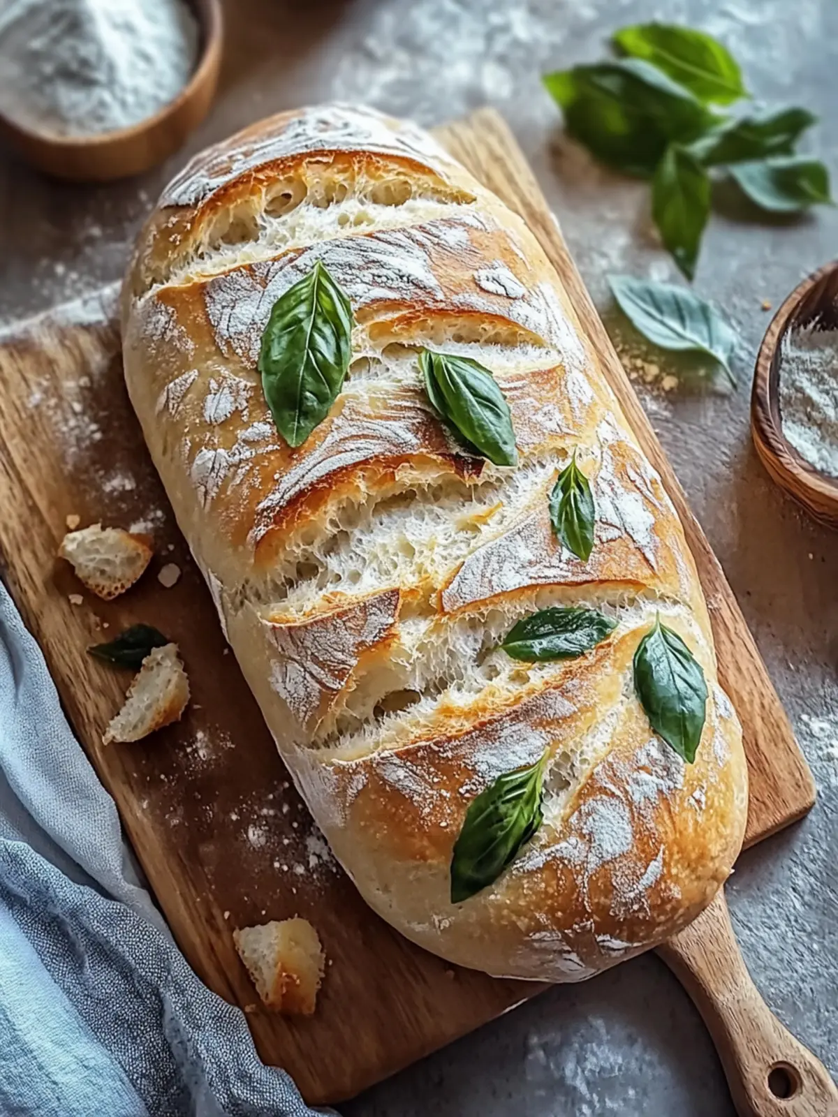 Krustiges italienisches Brot: Einfach selbst backen und genießen 3 Krustiges italienisches Brot