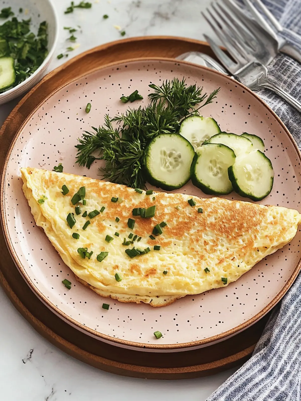 Schnelle Omelette mit Käse – Perfektes Frühstück für jeden Tag 5 Omelette mit Käse