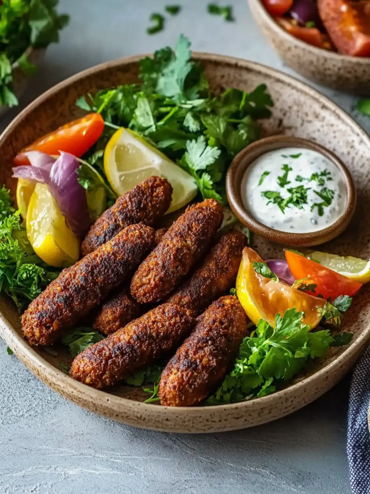 Veganes Cevapcici aus der Heißluftfritteuse – Knusprig gut! 3 veganes cevapcici aus der Heißluftfritteuse
