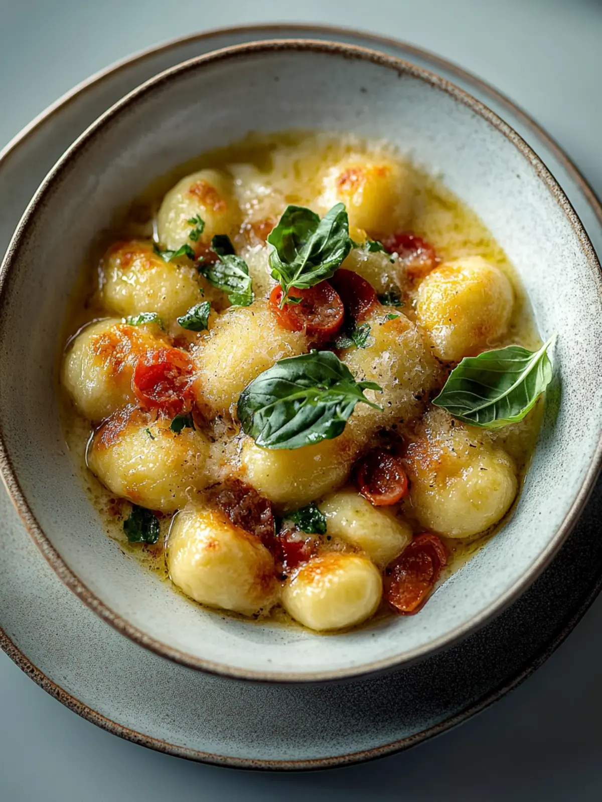Herzhafte Überbackene französische Zwiebelgnocchi für Gemütlichkeit 4 Überbackene französische Zwiebelgnocchi
