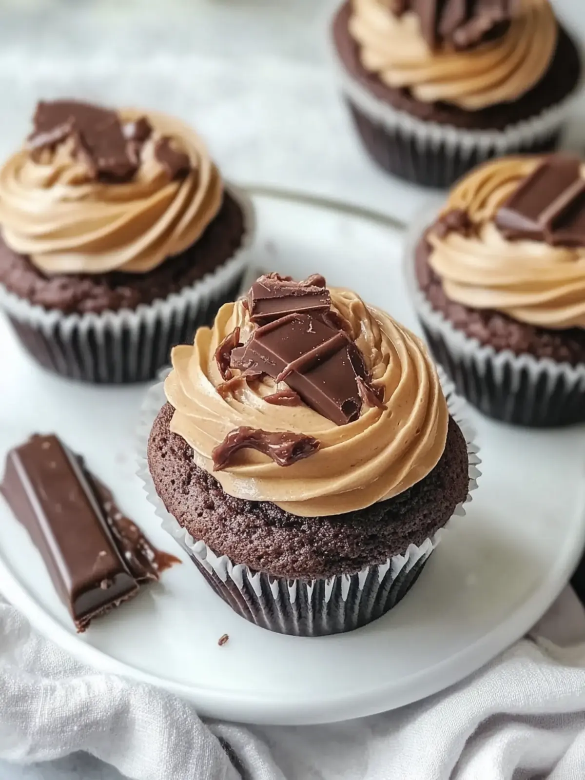 Erdnussbutter Schokoladenmuffins – Himmlisch saftig und cremig 4 Erdnussbutter Schokoladenmuffins