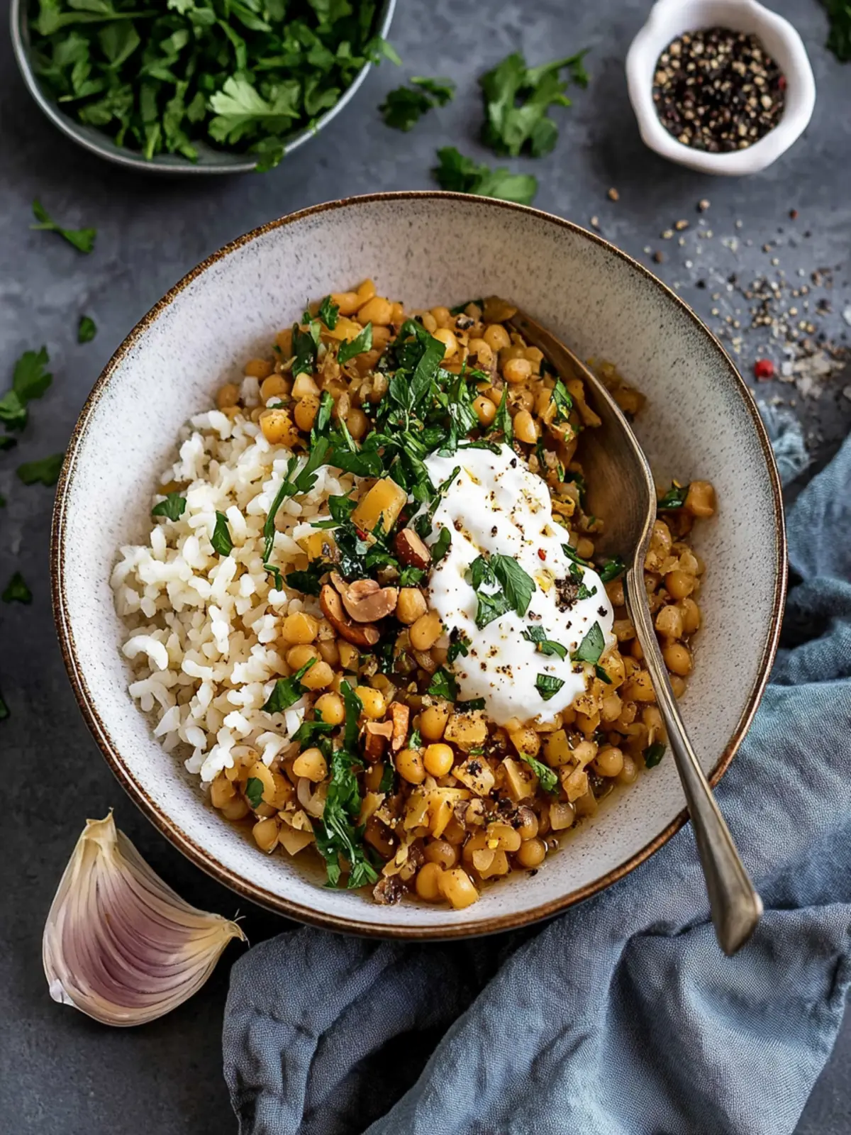 Libanesische Linsen und Reis: Einfaches Rezept für Genuss 4 Libanesische Linsen und Reis