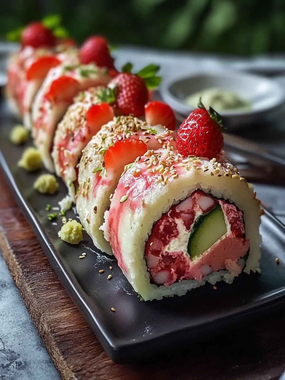 Erdbeerkuchen Sushi: Kreatives Dessert für jeden Anlass 3 Erdbeerkuchen Sushi