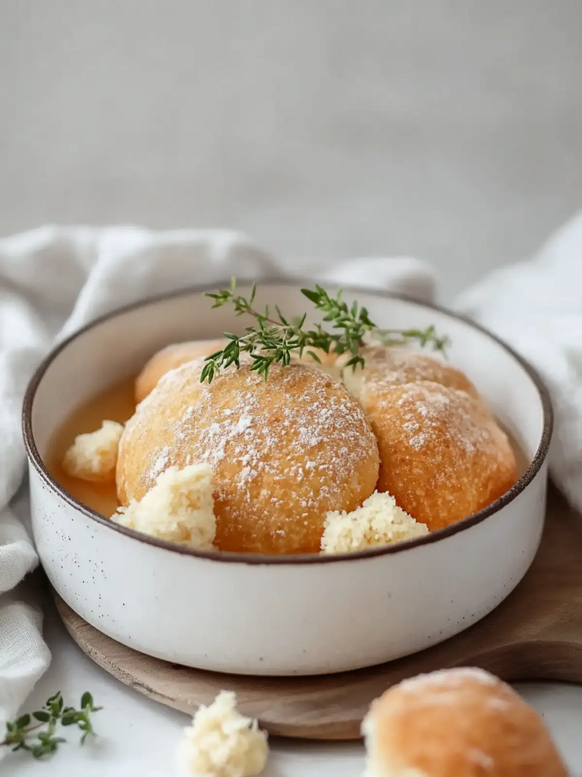 Fluffige Maisbrotklöße für herzhafte Eintöpfe genießen 2 Maisbrotklöße