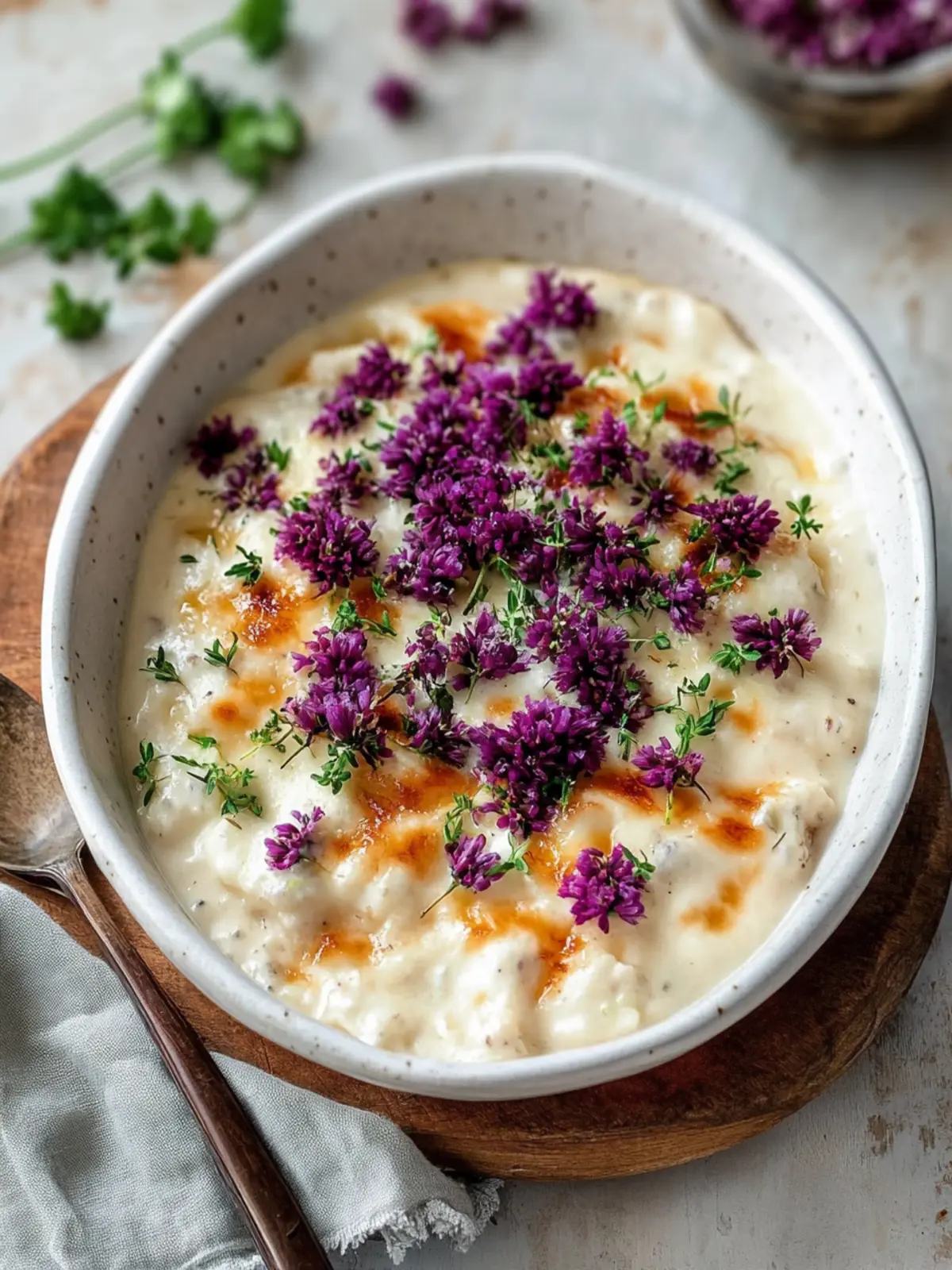 Cremiges Hähnchen Blumenkohlreis Auflauf für jede Gelegenheit 3 Cremiges Hähnchen Blumenkohlreis Auflauf