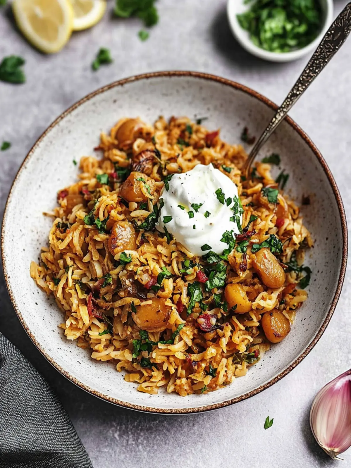 Libanesische Linsen und Reis: Einfaches Rezept für Genuss 3 Libanesische Linsen und Reis