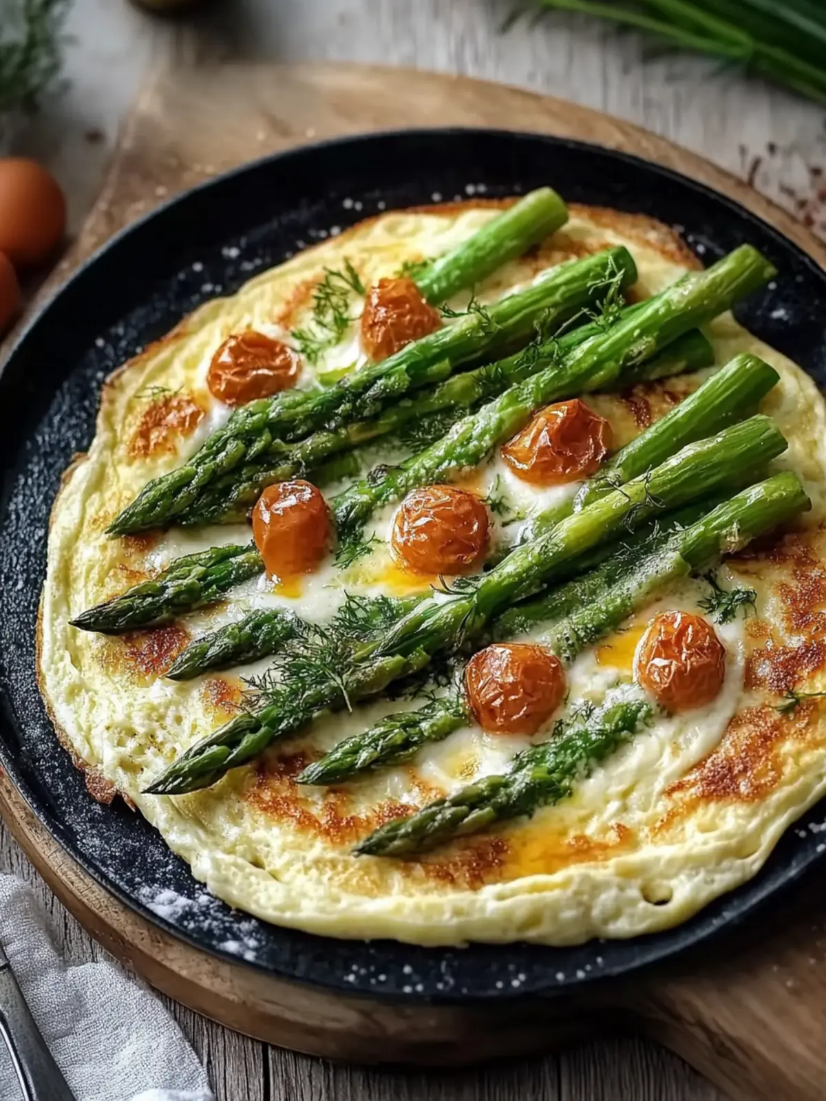 Ofen-gebackenes Spargelomelett – Frühlingsfrische für dein Zuhause 2 Ofen-gebackenes Spargelomelett