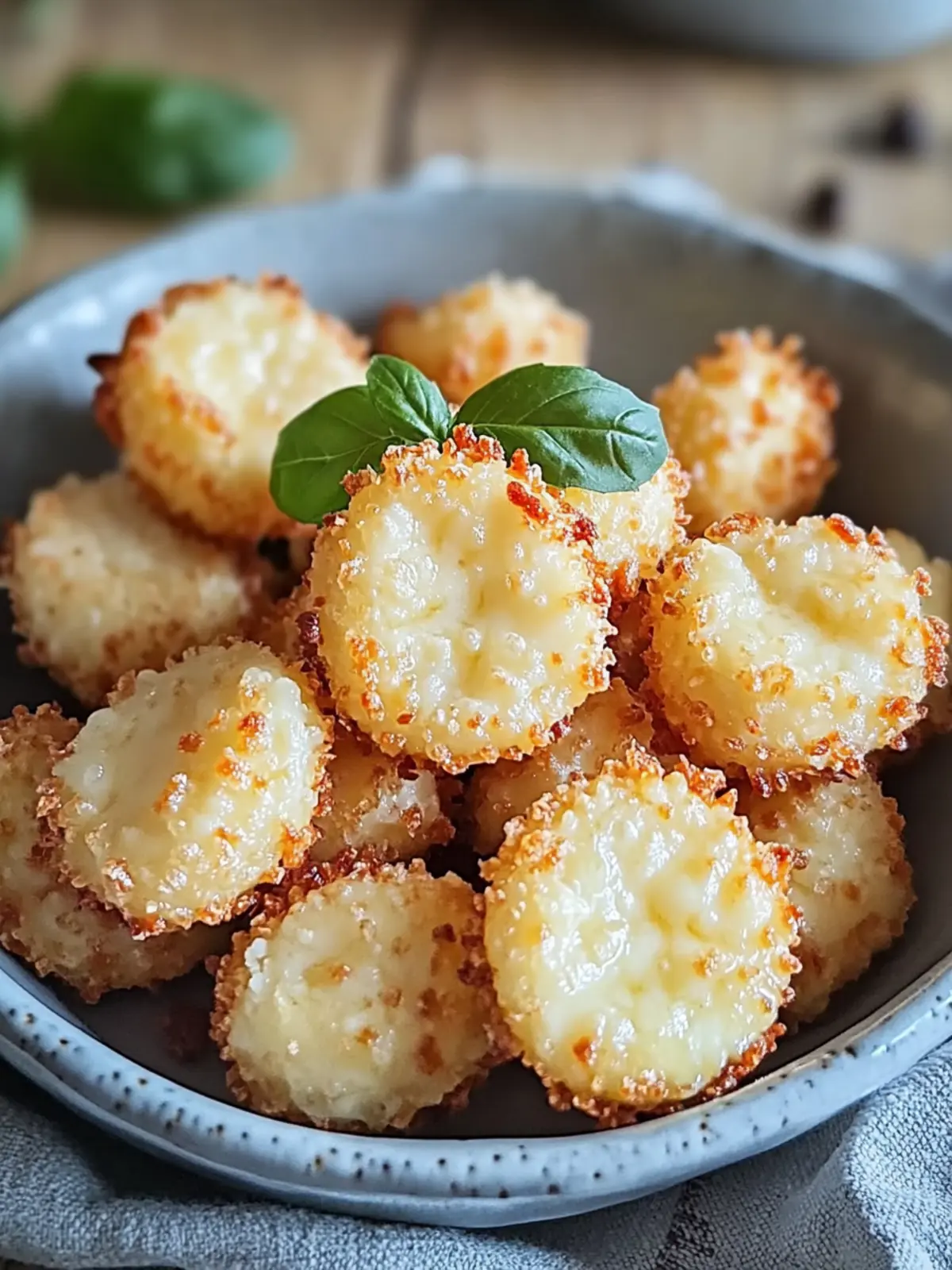 Knusprige Gurkenkäsebällchen für den perfekten Snack im Handumdrehen 2 Knusprige Gurkenkäsebällchen für den perfekten Snack