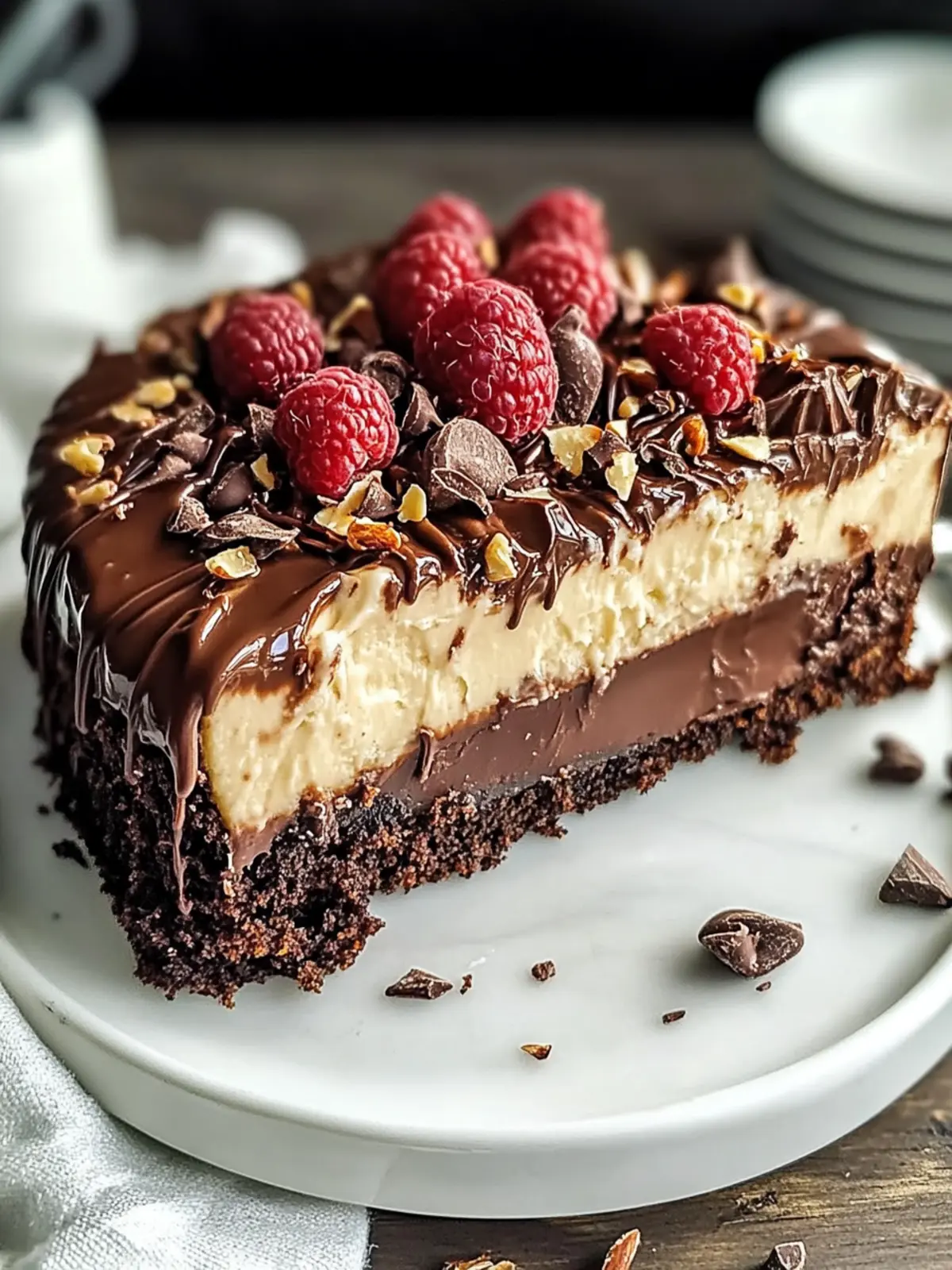 Einfacher Keine-Bake Deutscher Schokoladenkuchen zum Genießen 3 Keine-Bake Deutscher Schokoladenkuchen