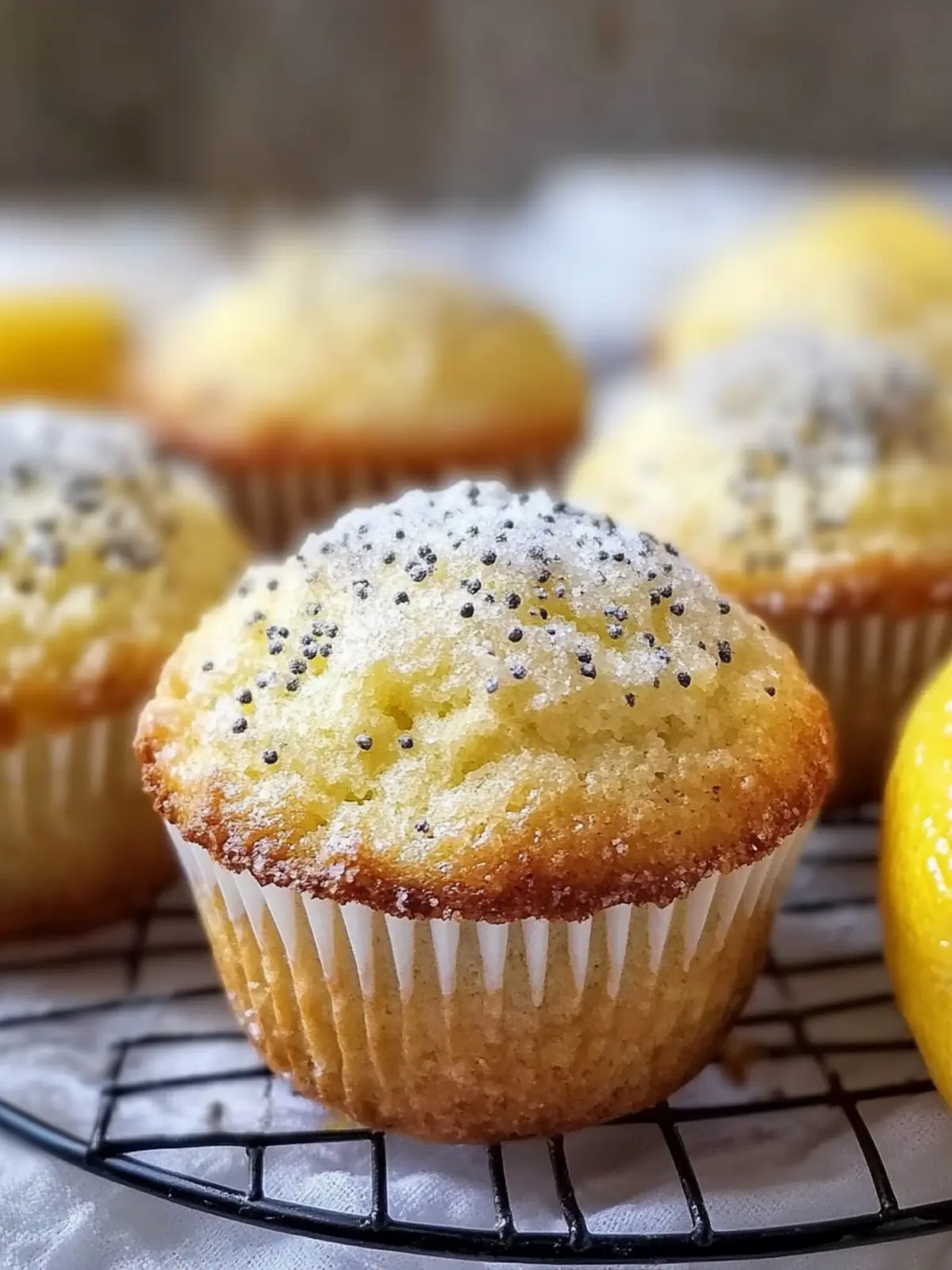 Zitronenmohnmuffins: Frischer Genuss für jeden Morgen 4 ZITRONENMohnMUFFINS